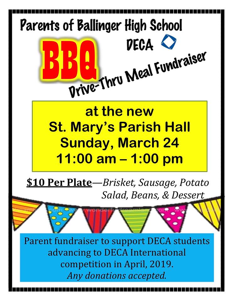DECA BBQ Fundraiser